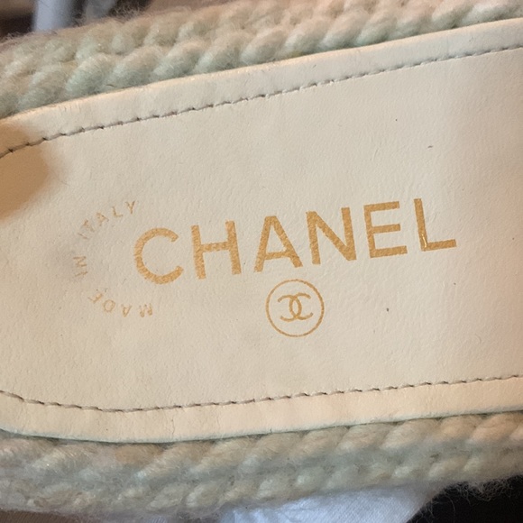 Chanel tweed slides - Picture 5 of 8